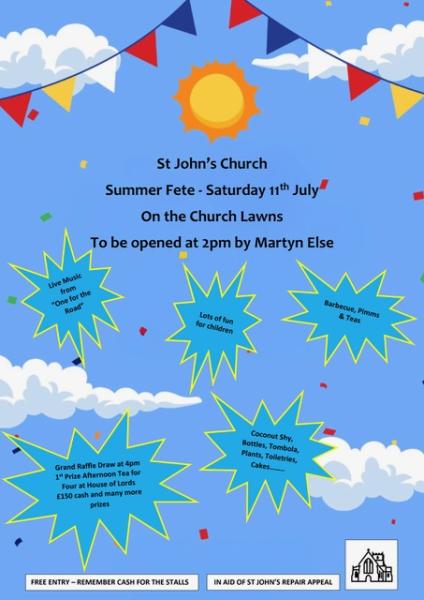 St John's Church Fete Poster